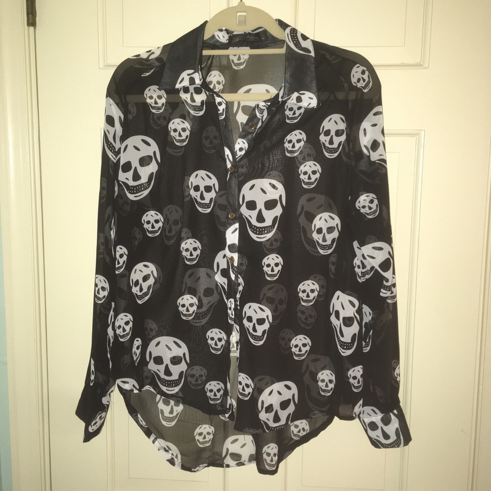 Skull Blouse